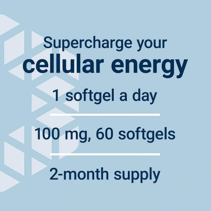 Life Extension Super Ubiquinol CoQ10 with Enhanced Mitochondrial Support, Potent Heart Health & Cellular Energy Production Support, Ultra-absorbable, Gluten-Free, Non-GMO, 100 mg, 60 softgels