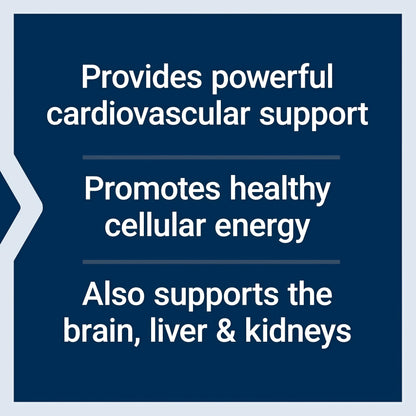 Life Extension Super Ubiquinol CoQ10 with Enhanced Mitochondrial Support, Potent Heart Health & Cellular Energy Production Support, Ultra-absorbable, Gluten-Free, Non-GMO, 100 mg, 60 softgels